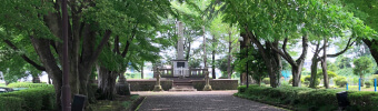 大山参道 大山元帥墓所